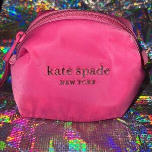 Kate Spade Vibrant Pink Mini Cosmetic Pouch
